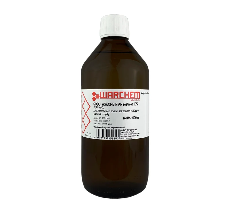 SODIUM ASCORBINATE Lösung 10% 500ml WARCHEM