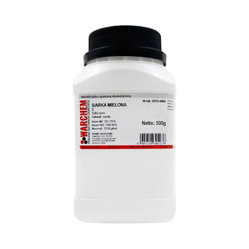 GEMÜHLTER SCHWEFEL - rein 500g WARCHEM