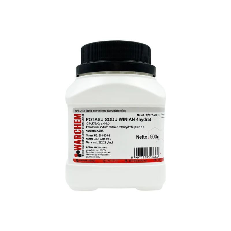Natrium-Kalium-Tartrat 4hydrat - CZDA 500g WARCHEM