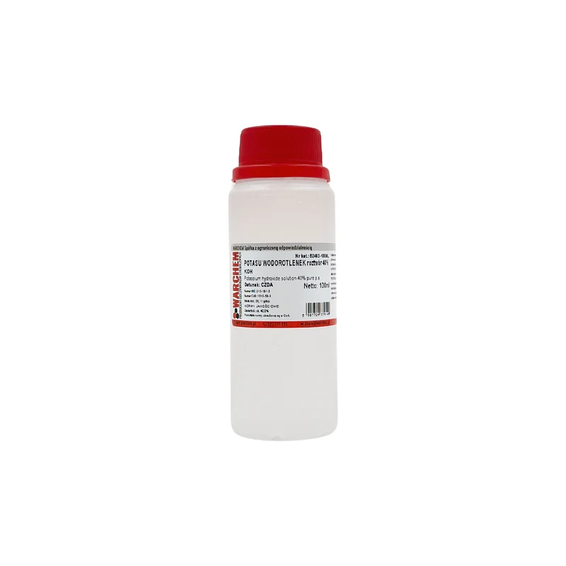 POTASSIUM HYDROXIDE Lösung 40% - CZDA 100ml WARCHEM