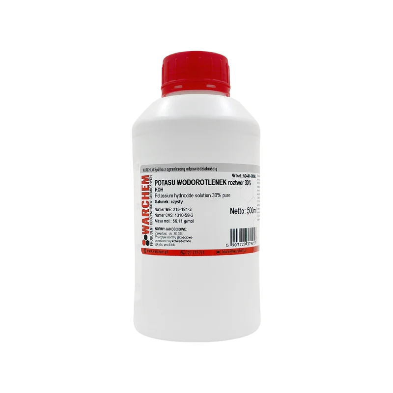 POTASSIUM HYDROXIDE Lösung 30% - rein 500ml WARCHEM