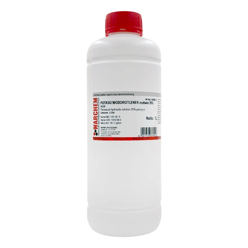 POTASSIUM HYDROXIDE Lösung 20% - CZDA 1L WARCHEM
