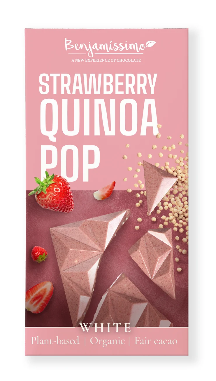 Glutenfreier COCOA TRUCK - QUINOA BIO 60 g - BENJAMISSIMO