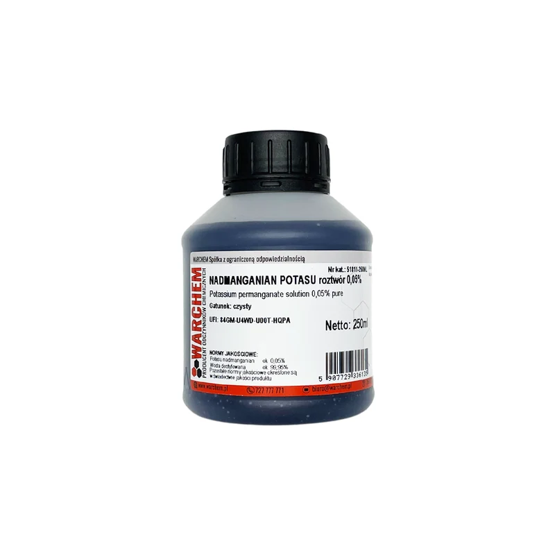POTASSIUM NADMANGANATE Lösung 0,05% 250ml WARCHEM