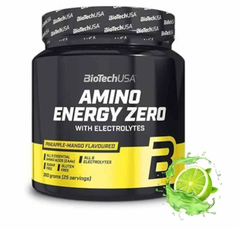 BioTech USA Amino Energy zero mit Elektrolyten 360g Limettengeschmack