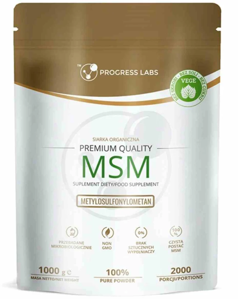 Progress Labs MSM Organischer Schwefel 1kg