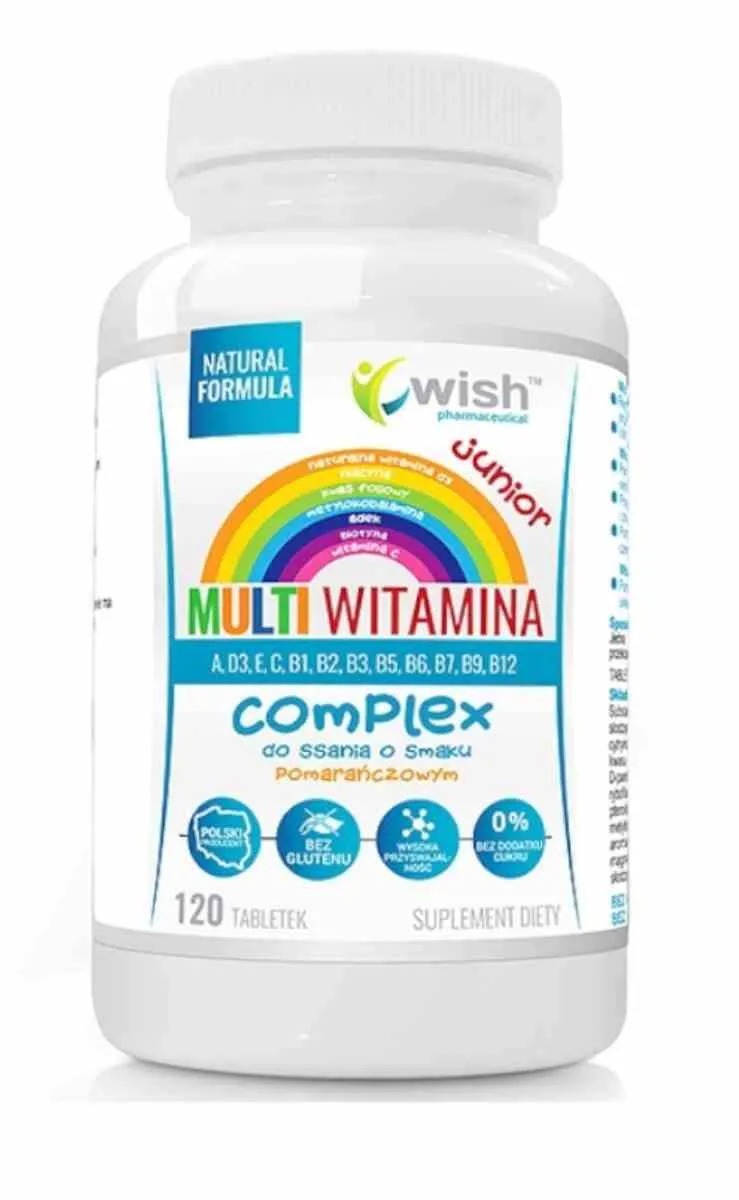 Wish Multivitamin Junior zum Lutschen 120 Tabletten