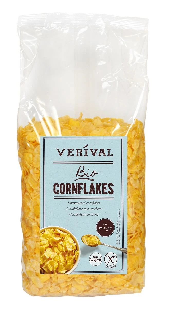 Glutenfreie Dinkelflocken zuckerfrei Buchweizenflocken BIO 500 g - VERIVAL