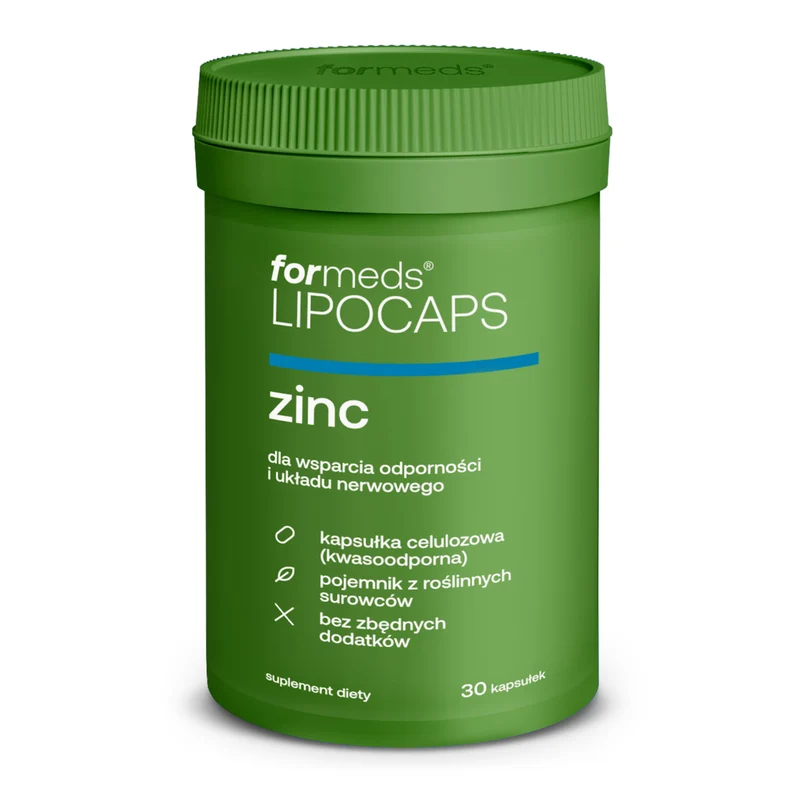 ForMeds Lipocaps Zink 15 mg liposomales Zink 30 Kapseln