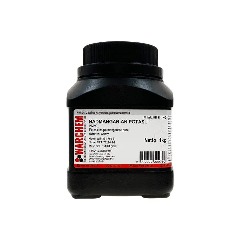 POTASSIUM SUPERMANGANATE - rein 1kg WARCHEM