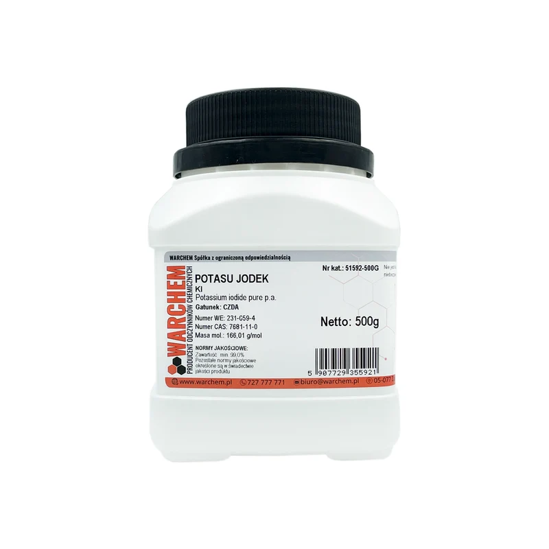 POTASSIUM IODIDE - CZDA 500g WARCHEM