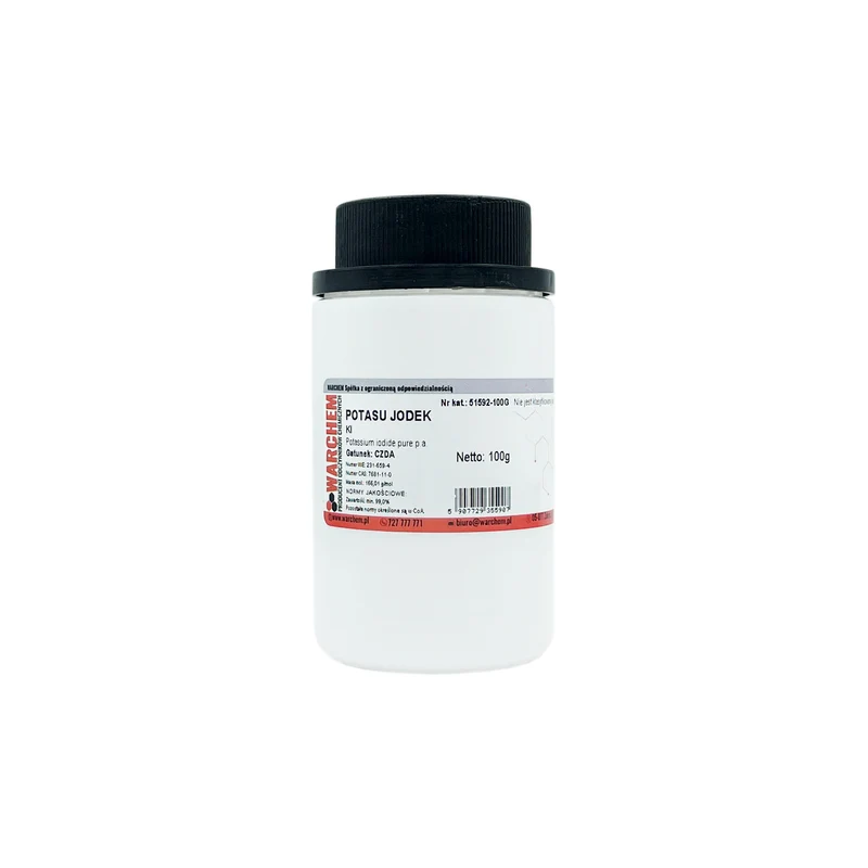 POTASSIUM IODIDE - CZDA 100g WARCHEM