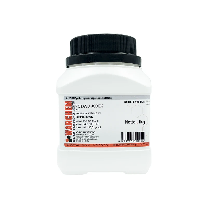 POTASSIUM IODIDE - rein 1kg WARCHEM
