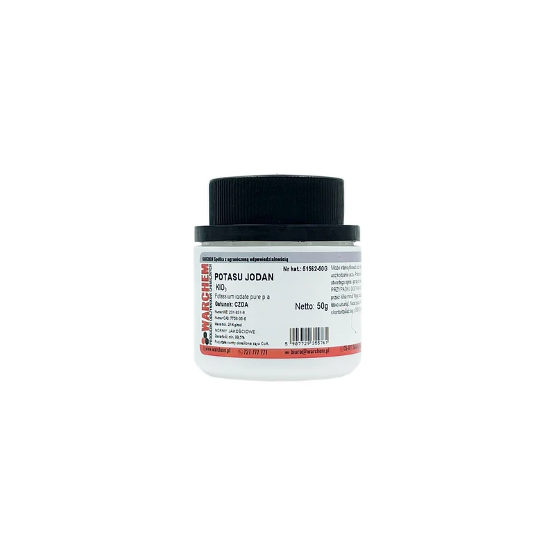 KALIUMJODAT - CZDA 50g WARCHEM