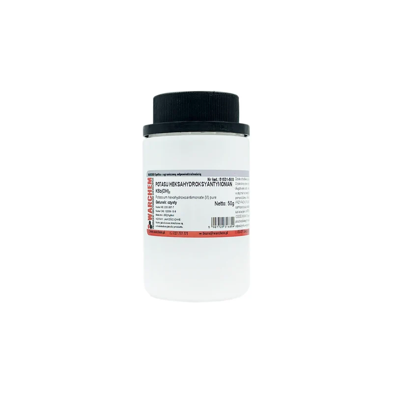POTASSIUM HEXAHYDROXYANTYMONAT - rein 50g WARCHEM