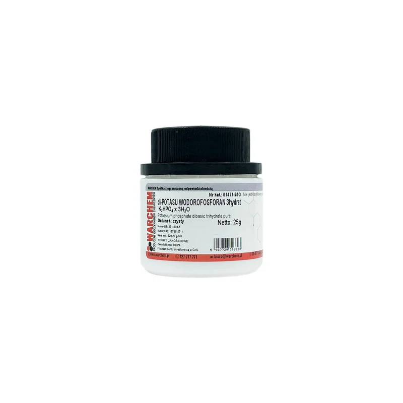 Di-POTASSIUM HYDROGEN PHOSPHATE 3-hydrate - rein 25g WARCHEM