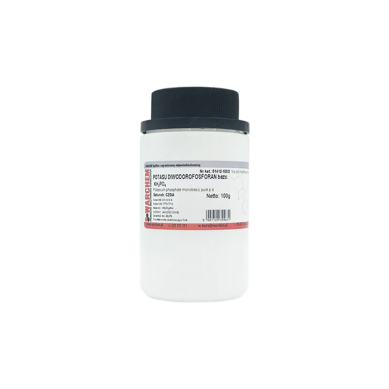 POTASSIUM DIHydrogen PHOSPHATE Anhydrous - CZDA 100g WARCHEM