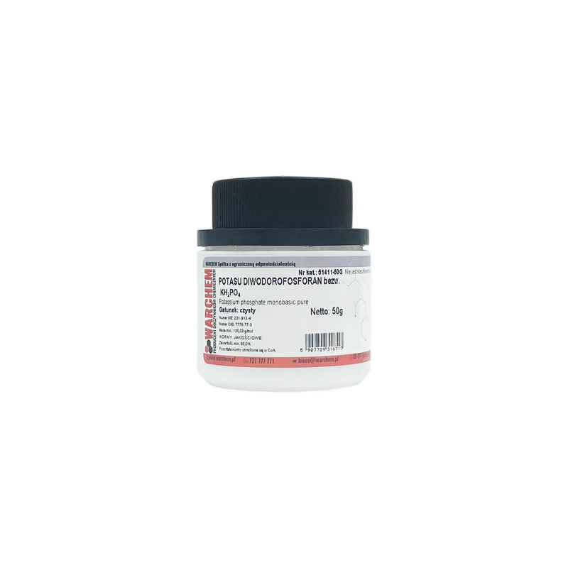 POTASSIUM DIHydrogen PHOSPHATE wasserfrei - rein 50g WARCHEM