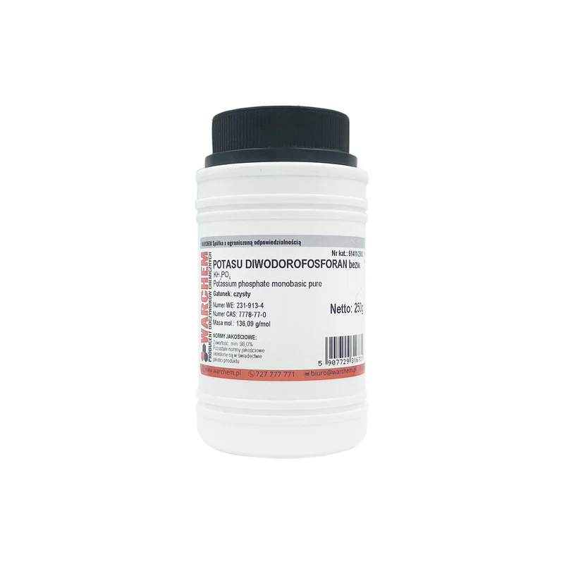 POTASSIUM DIHydrogen PHOSPHATE wasserfrei - rein 250g WARCHEM