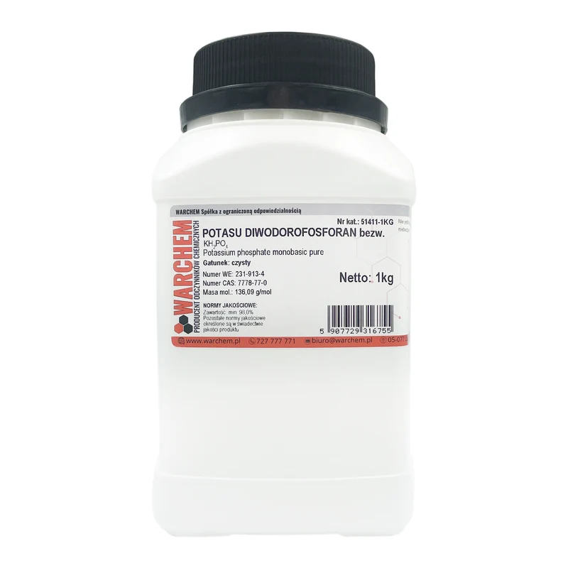 POTASSIUM DIHydrogen PHOSPHATE wasserfrei - rein 1kg WARCHEM