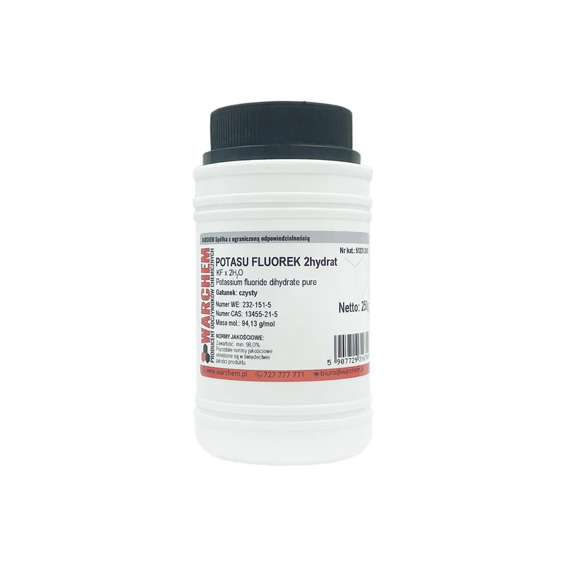 POTASSIUM FLUORIDE 2-hydrate - rein 250g WARCHEM