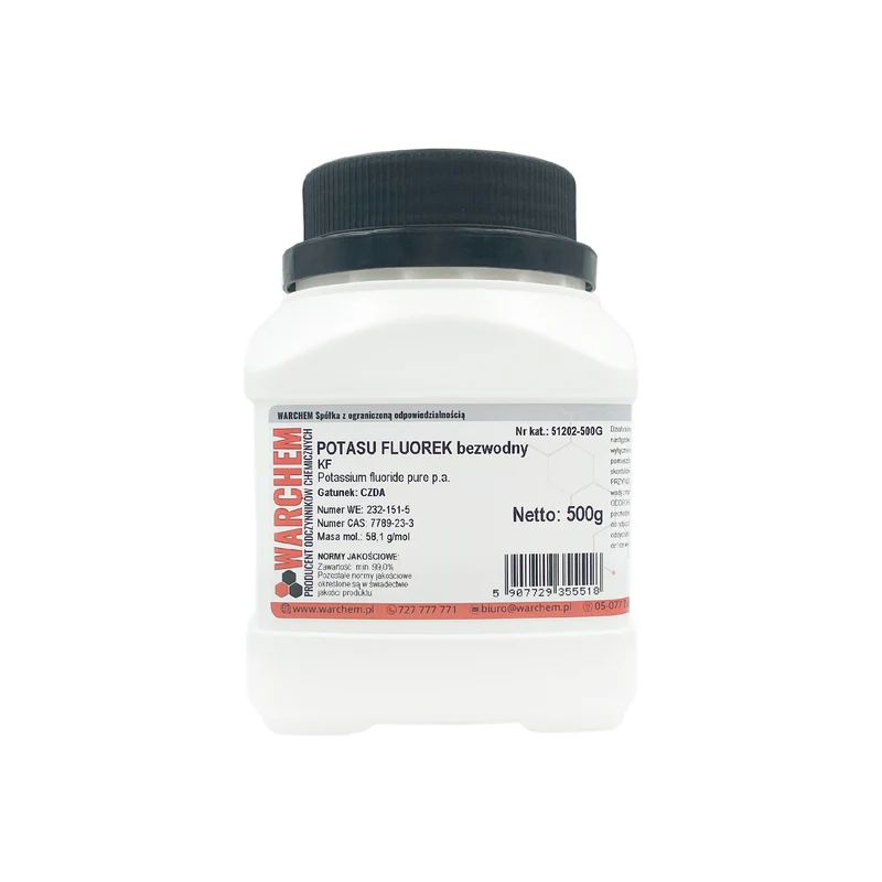 POTASSIUM FLUORIDE wasserfrei - CZDA 500g WARCHEM