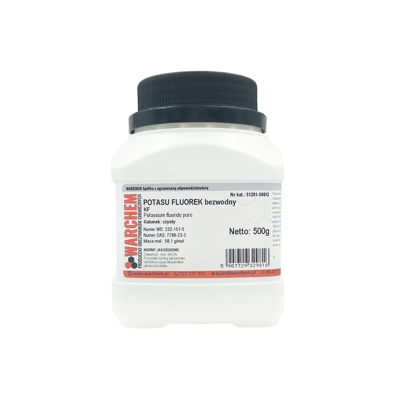 POTASSIUM FLUORIDE wasserfrei - rein 500g WARCHEM