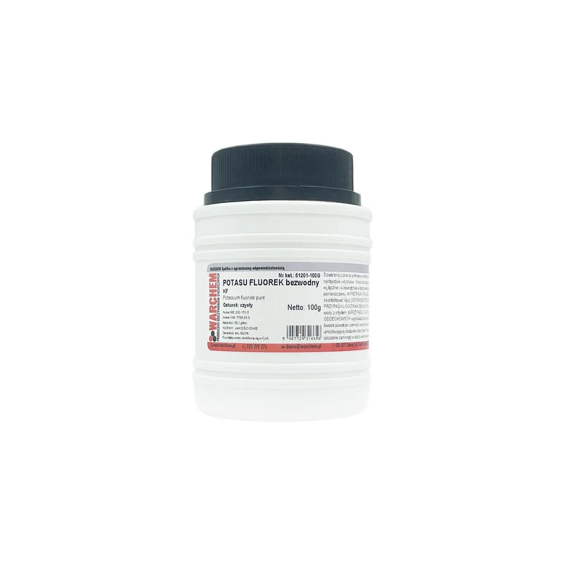 POTASSIUM FLUORIDE wasserfrei - rein 100g WARCHEM