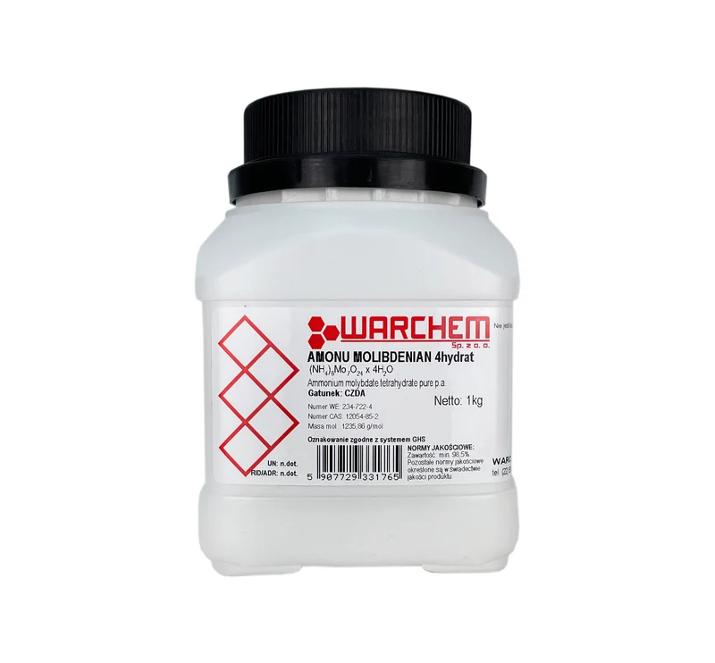 AMONIUM MOLIBDENATE 4-Hydrat - CZDA 1kg WARCHEM