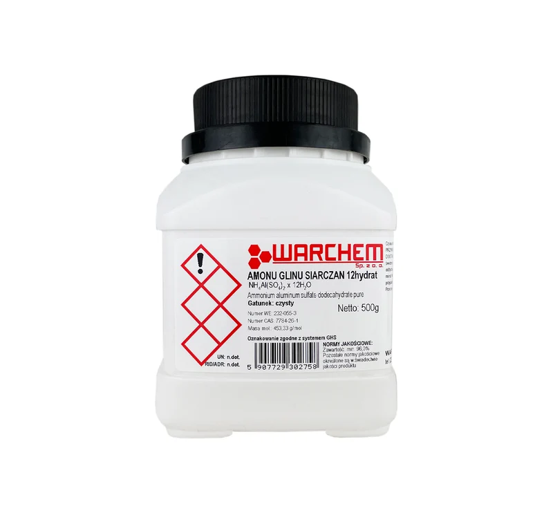 GLINIUM AMONIUM SULPHATE 12hydrat - rein 500g WARCHEM