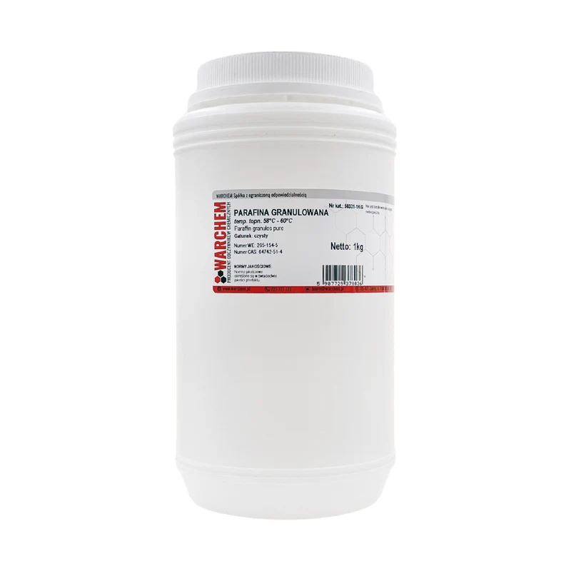 GRANULATED PARAFIN t.t. 58-60 - rein 1kg WARCHEM
