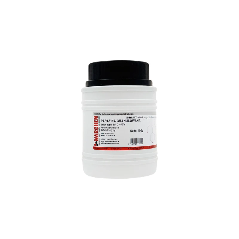 GRANULATED PARAFIN t.t. 58-60 - rein 100g WARCHEM