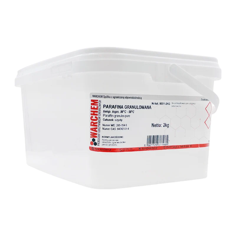 GRANULATED PARAFIN t.t. 56-58 - rein 2kg WARCHEM