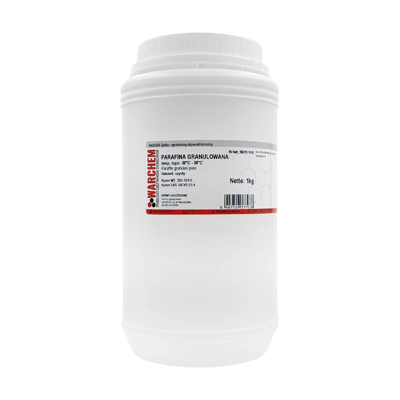 GRANULATED PARAFIN t.t. 56-58 - rein 1kg WARCHEM