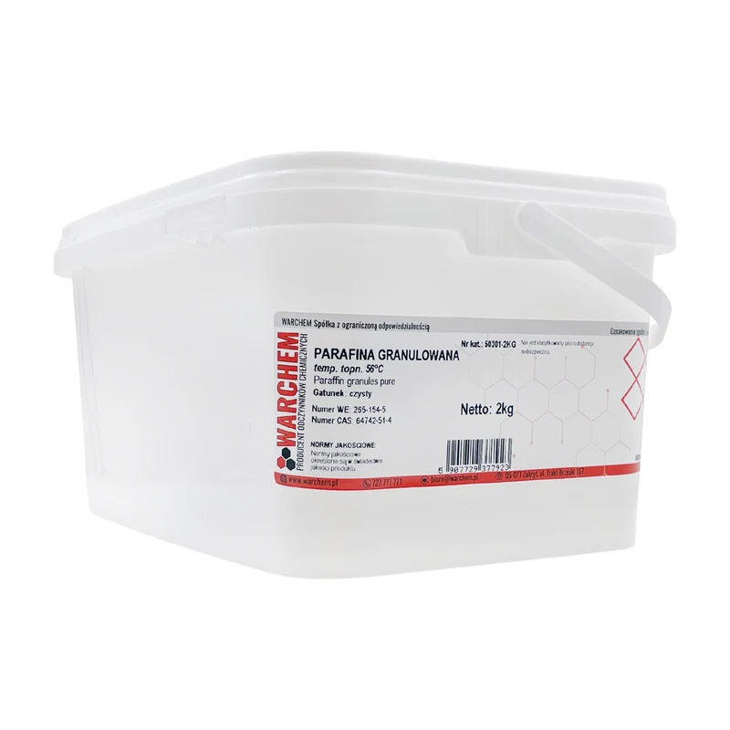 GRANULATED PARAFIN t.t. 56 - rein 2kg WARCHEM