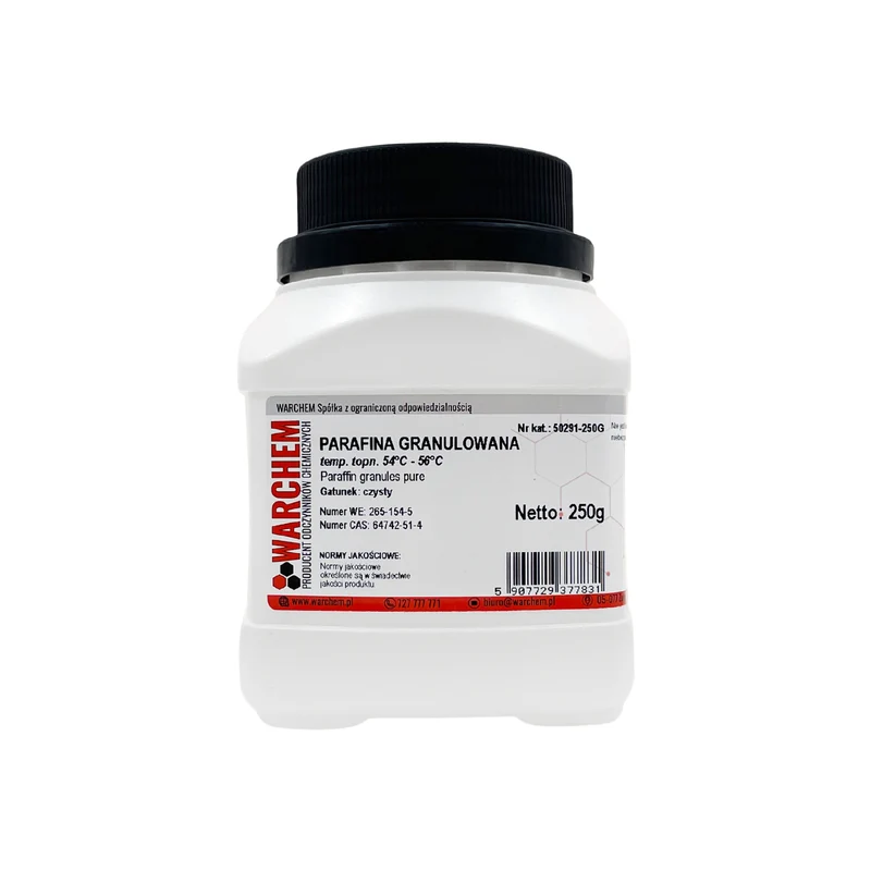 GRANULATED PARAFIN t.t. 54-56 - rein 250g WARCHEM