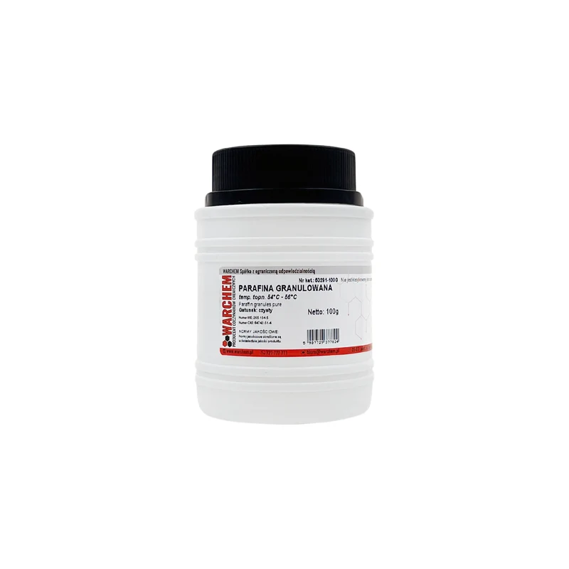 GRANULATED PARAFIN t.t. 54-56 - rein 100g WARCHEM
