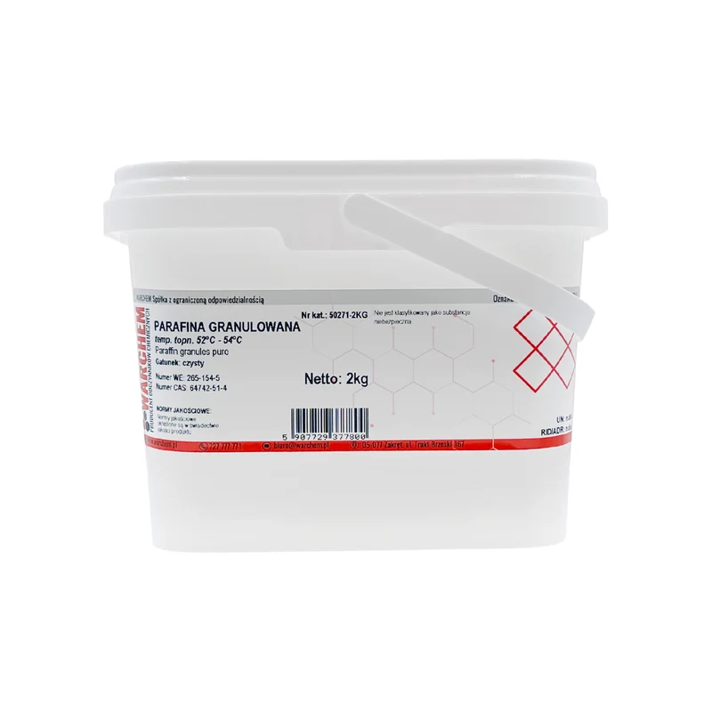 GRANULATED PARAFIN t.t. 52-54 - rein 2kg WARCHEM