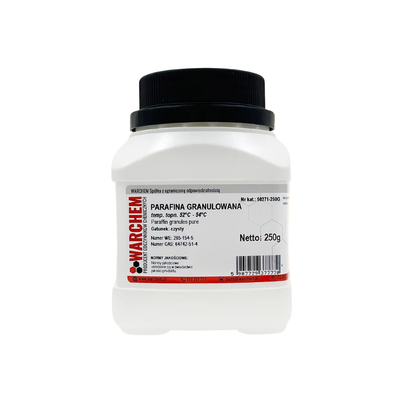 GRANULATED PARAFIN t.t. 52-54 - rein 250g WARCHEM