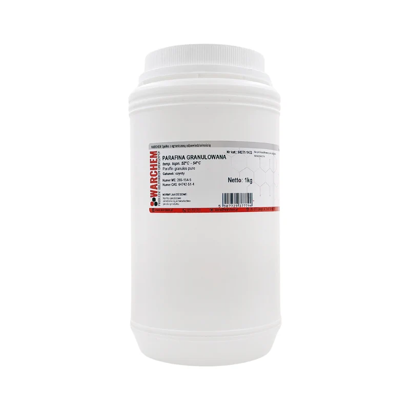 GRANULATED PARAFIN t.t. 52-54 - rein 1kg WARCHEM