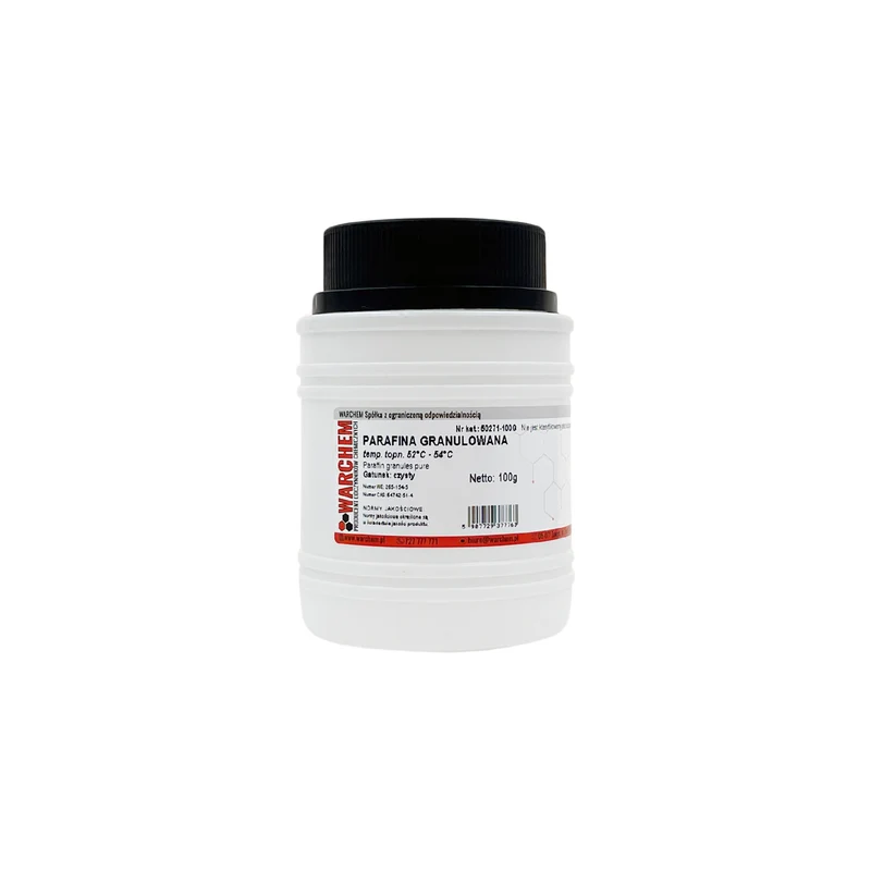 GRANULATED PARAFIN t.t. 52-54 - rein 100g WARCHEM