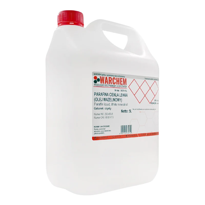 FLÜSSIGES PARAFFIN LEICHT - VASELINEÖL 5L WARCHEM
