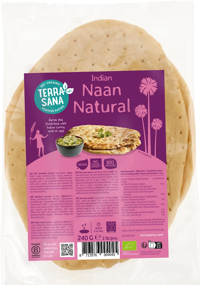 NAAN BIO-Brot 240 g - TERRASANA