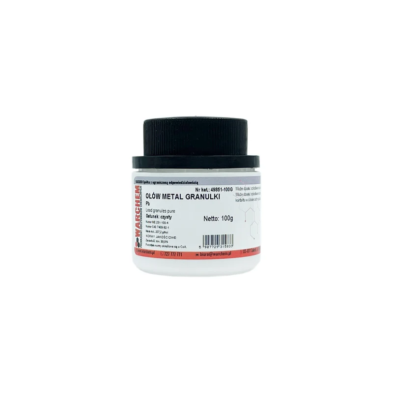 BLEI-METALL-GRANULEN - rein 100g WARCHEM