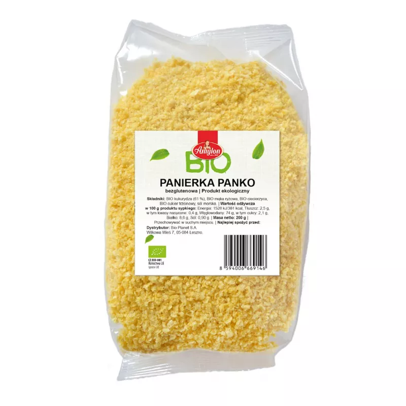 Crêpe panko sans gluten BIO 200 g - AMYLON