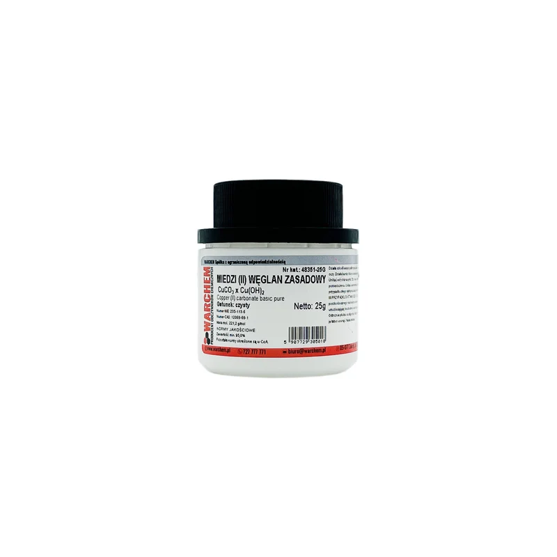 KUPFER(II)-KARBONAT alkalisch - rein 25g WARCHEM