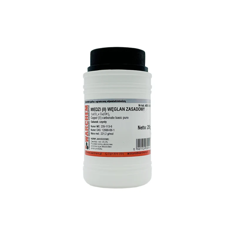 KUPFER(II)-KARBONAT alkalisch - rein 250g WARCHEM