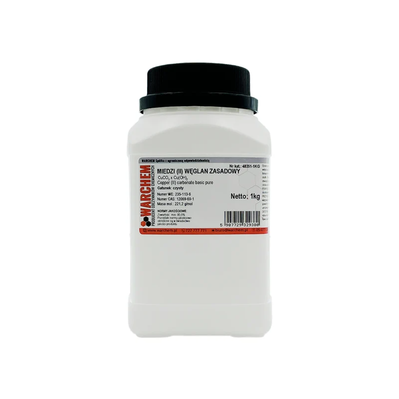 KUPFER(II)-KARBONAT alkalisch - rein 1kg WARCHEM
