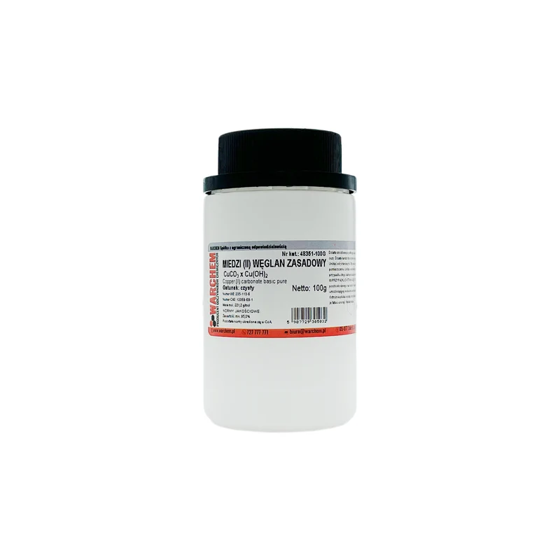 KUPFER(II)-KARBONAT alkalisch - rein 100g WARCHEM