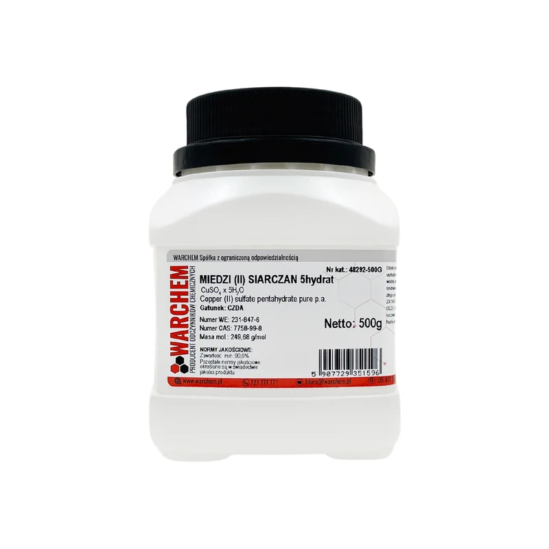 KUPFER(II)-SULPHAT 5hydrat - CZDA 500g WARCHEM